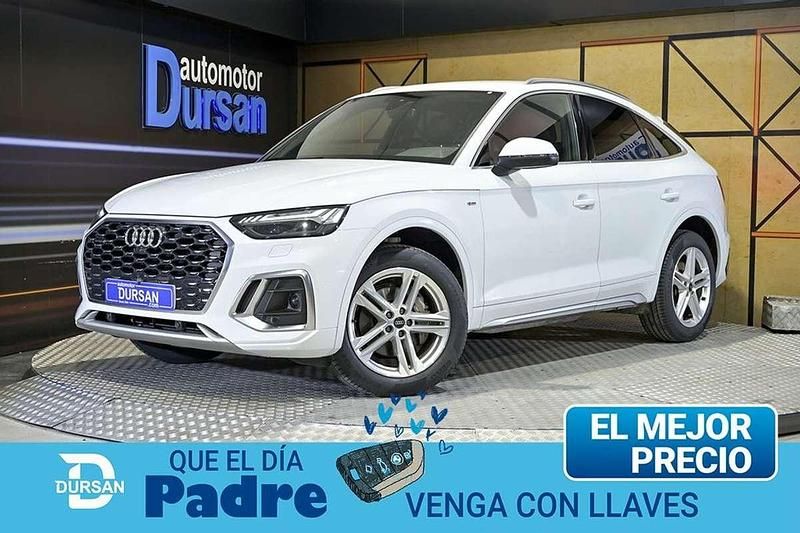 Usado Audi Q5 S-Line 207 CV (152 kW) 2022 Blanco SUV