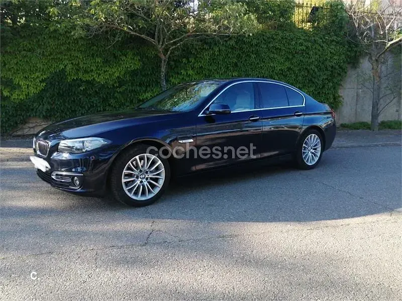 Usado BMW 520 190 CV (139 kW) 2015 Azul Berlina