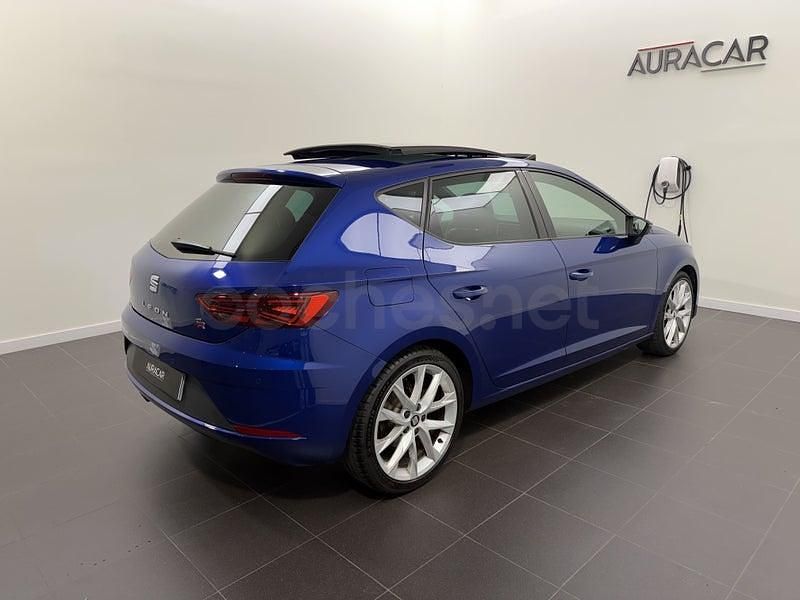 Usado Seat Leon FR 150 CV (110 kW) 2019 Azul Berlina