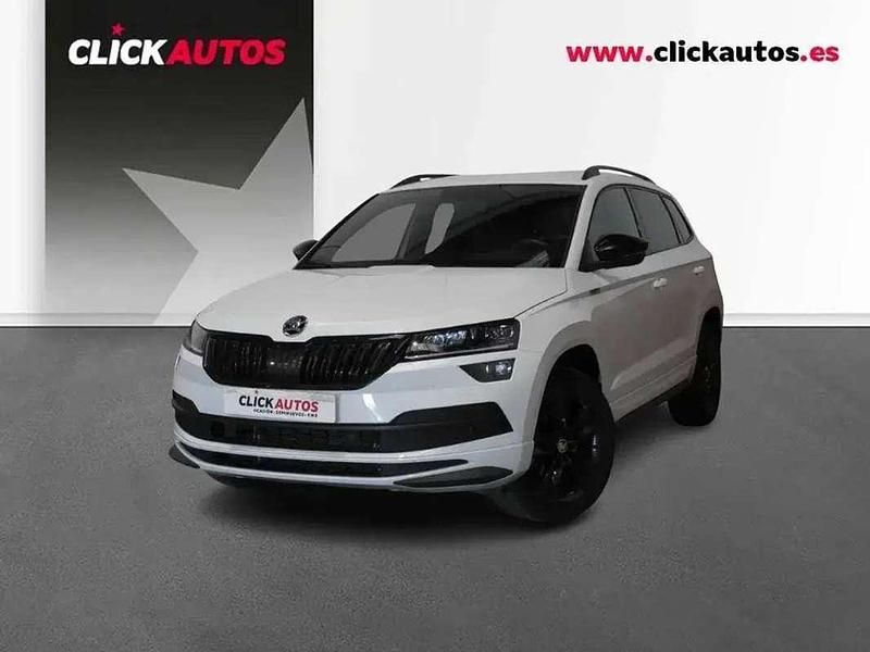 Blanco Usado 2021 Skoda Karoq SportLine SUV | 21.000 € (Buen precio) - Imagen 1/4