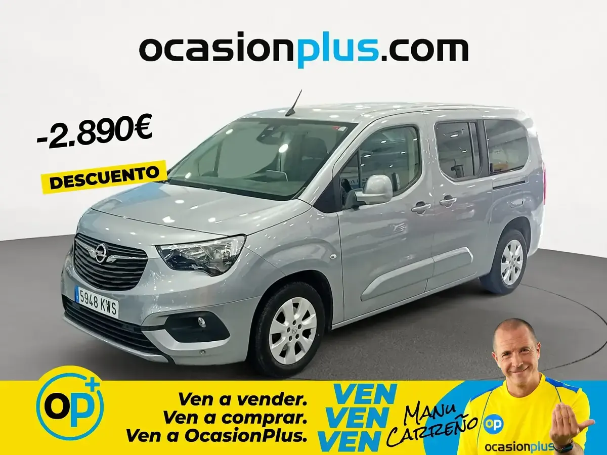 Usado Opel Combo Selective 100 CV (73 kW) 2019 Gris Monovolumen