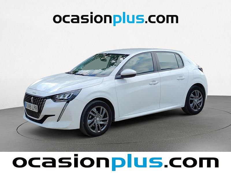 Blanco Usado 2021 Peugeot 208 Active Utilitario | 10.455 € (Buen precio) - Imagen 1/4