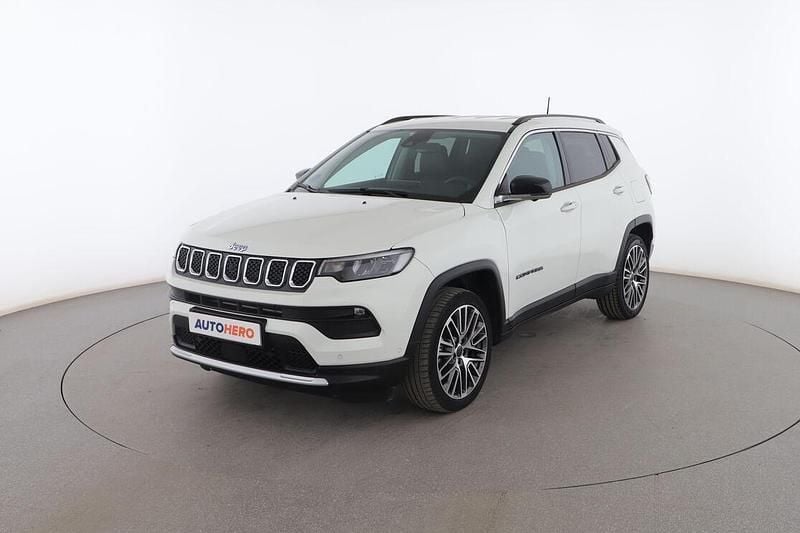 Blanco Usado 2021 Jeep Compass Limited SUV | 22.799 € (Precio justo) - Imagen 1/3