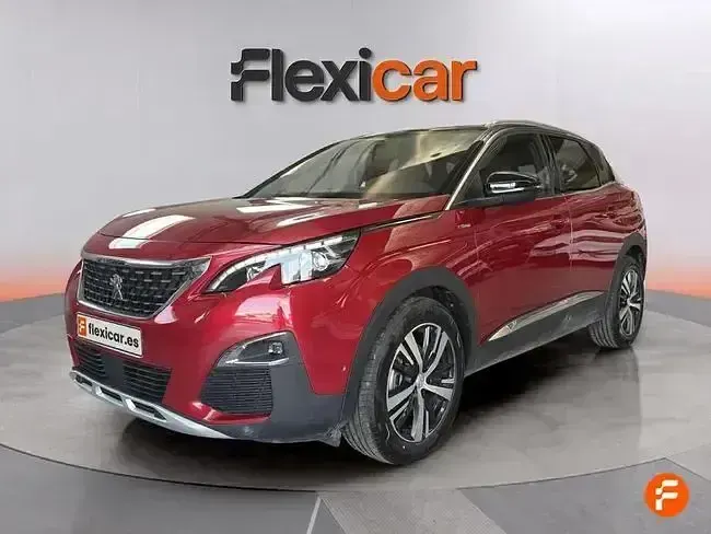 Usado Peugeot 3008 GT-line 130 CV (95 kW) 2019 Rojo SUV