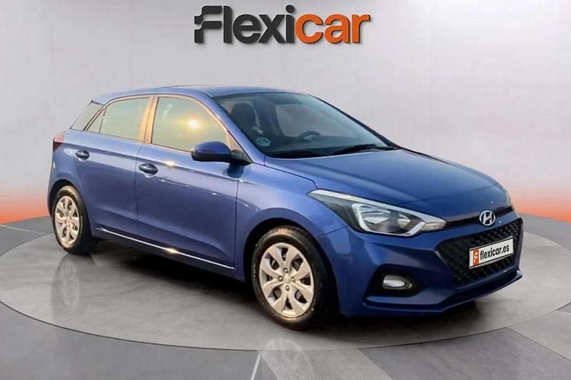 Azul Usado 2019 Hyundai i20 Berlina | 10.290 € (Precio justo) - Imagen 1/4