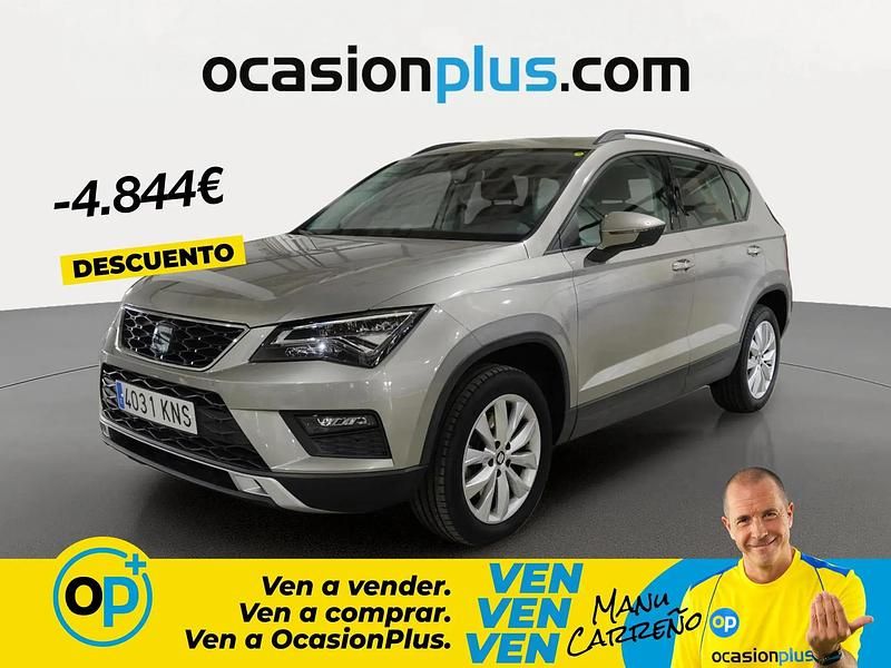 Usado Seat Ateca Style Plus 115 HP (84 kW) 2018 Bege SUV