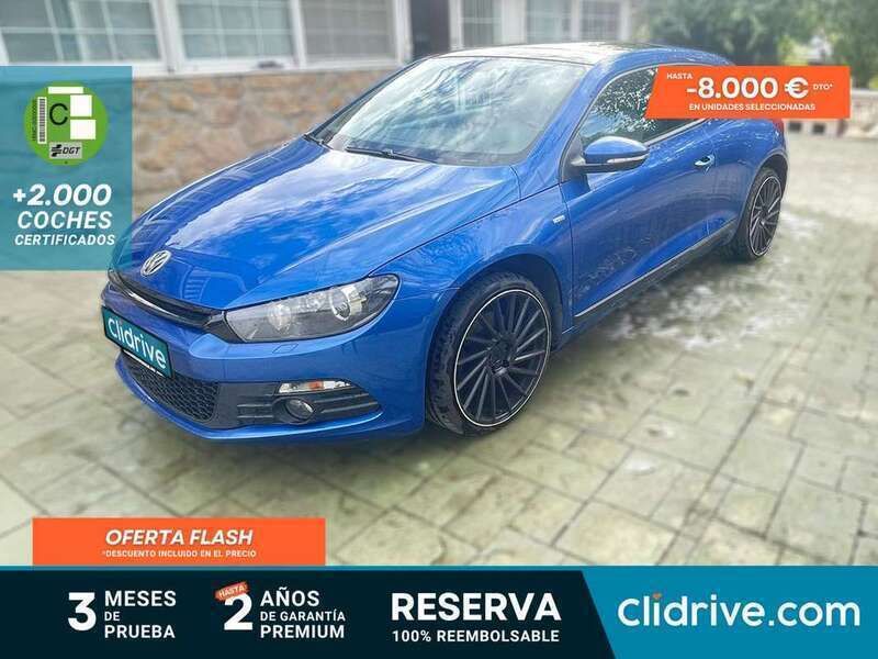Azul Usado 2014 VW Scirocco R-line Coupe | 12.690 € - Imagen 1/3
