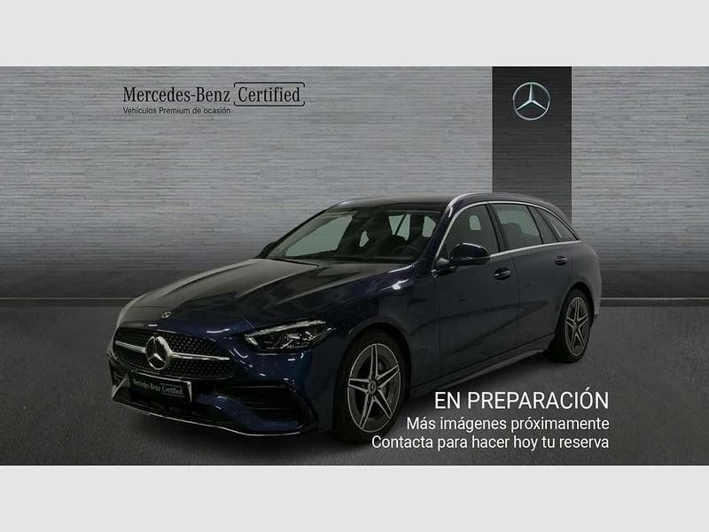 Usado Mercedes C220 200 CV (147 kW) 2024 Azul Familiar