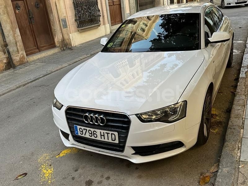 Blanco Usado 2013 Audi A5 Sportback Utilitario | 6500 € (Buen precio) - Imagen 1/4