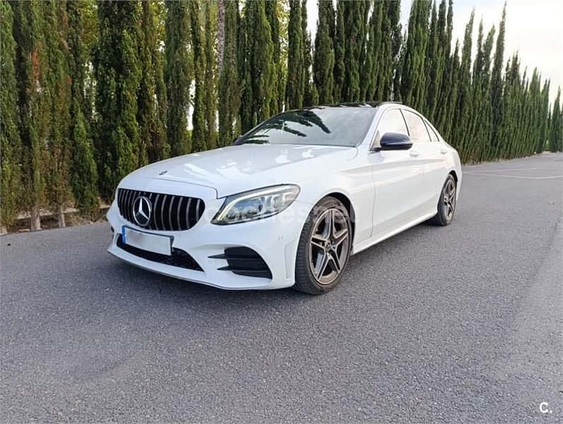 Blanco Usado 2021 Mercedes C220 Berlina | 29.900 € (Precio justo) - Imagen 1/4