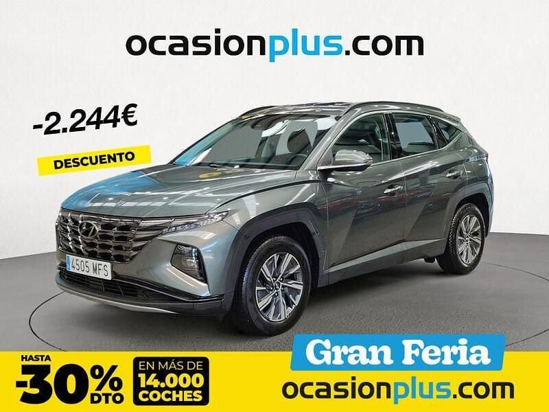 Gris Usado 2023 Hyundai Tucson SUV | 22.990 € (Precio justo) - Imagen 1/4