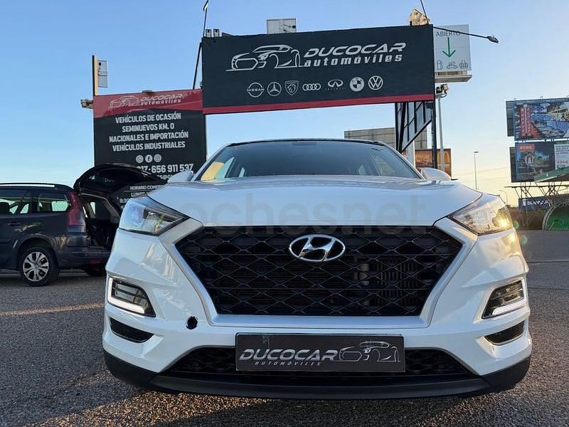 Usado Hyundai Tucson GO! 136 CV (100 kW) 2020 Blanco SUV