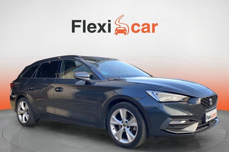 Gris Usado 2022 Seat Leon FR Familiar | 17.890 € (Buen precio) - Imagen 1/4