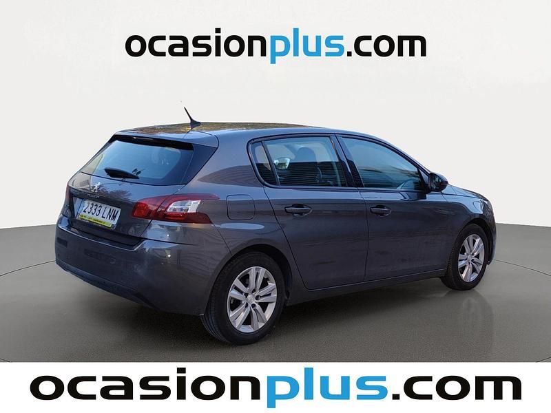 Usado Peugeot 308 Active 130 CV (95 kW) 2021 Gris oscuro Utilitario