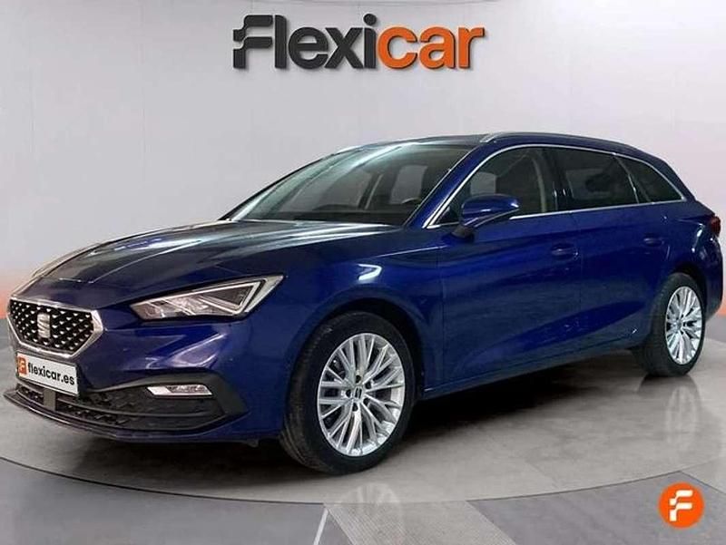 Usado Seat Leon ST XCELLENCE 150 CV (110 kW) 2021 Azul Familiar