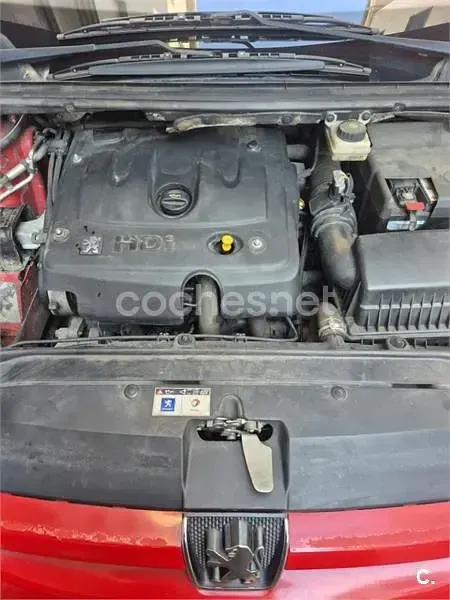 Usado Peugeot 307 90 CV (66 kW) 2005 Rojo Familiar