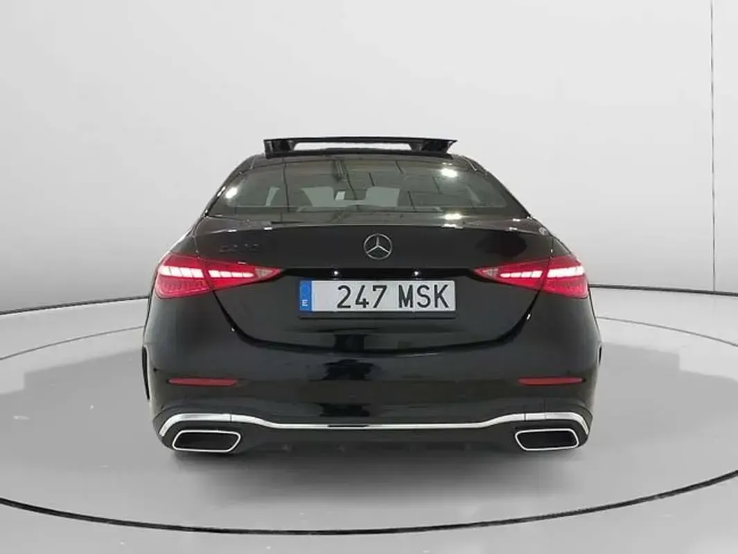 Usado Mercedes C200 163 CV (119 kW) 2024 Negro Berlina