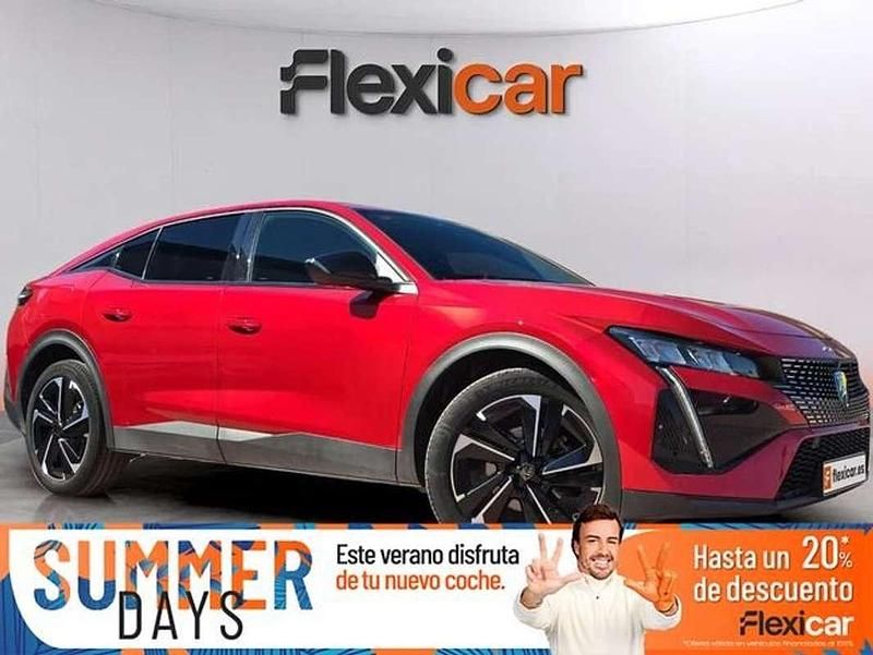 Rojo Usado 2023 Peugeot 408 Allure Berlina | 20.990 € (Buen precio) - Imagen 1/4