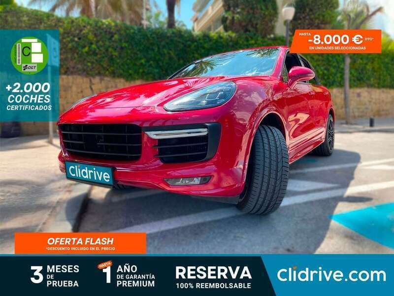Rojo Usado 2015 Porsche Cayenne Turbo SUV | 43.690 € - Imagen 1/3