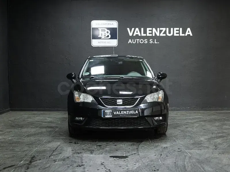 Usado Seat Ibiza Style 105 CV (77 kW) 2016 Negro Berlina