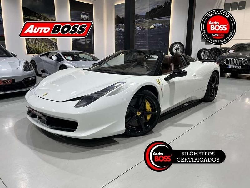 Usado Ferrari 458 570 CV (419 kW) 2013 Blanco Descapotable