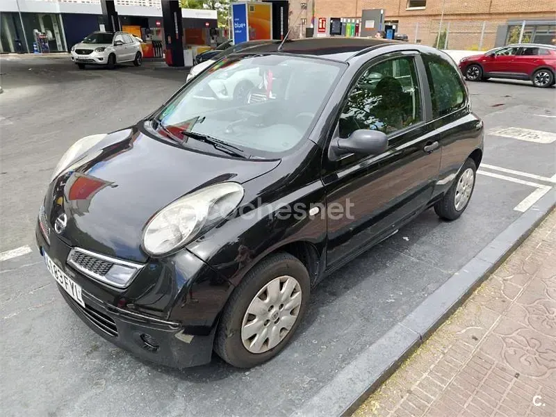Usado Nissan Micra Visia+ 80 CV (58 kW) 2007 Negro Berlina