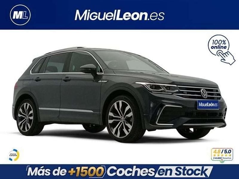 Usado VW Tiguan R-line 151 CV (111 kW) 2023 Gris SUV
