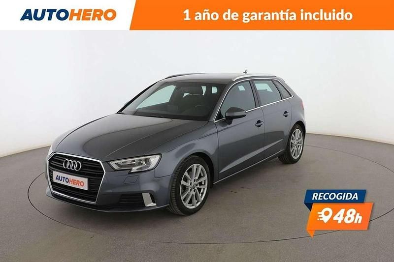 Gris Usado 2017 Audi A3 Sportback Berlina | 16.799 € (Precio justo) - Imagen 1/3