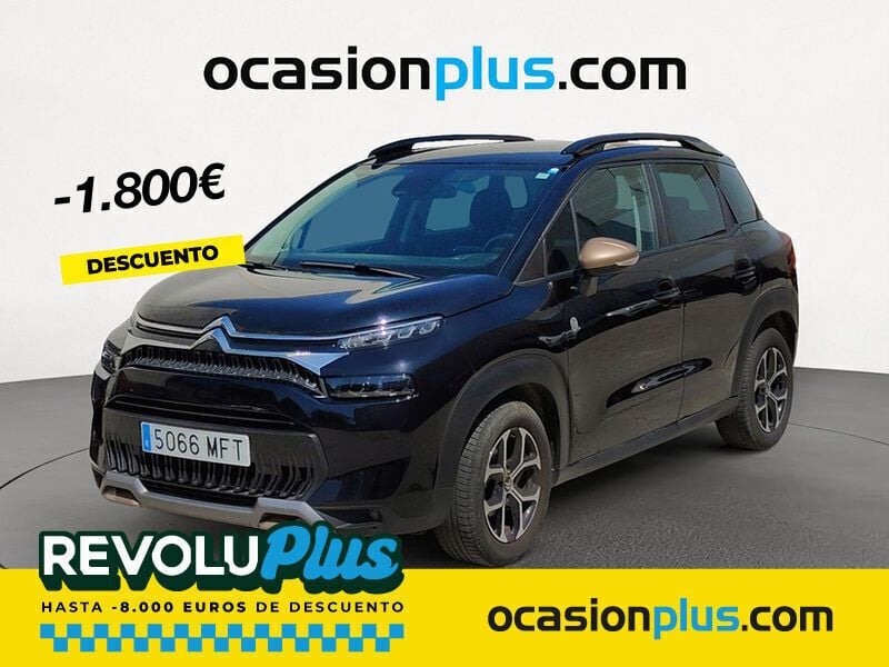 Negro Usado 2023 Citroën C3 Aircross SUV | 15.100 € (Precio justo) - Imagen 1/4