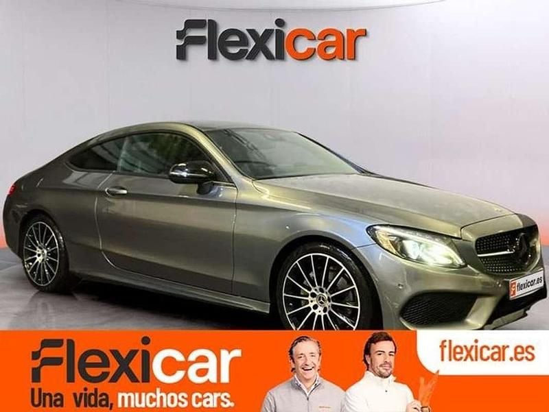 Gris Usado 2016 Mercedes C220 AMG Coupe | 22.490 € (Buen precio) - Imagen 1/4