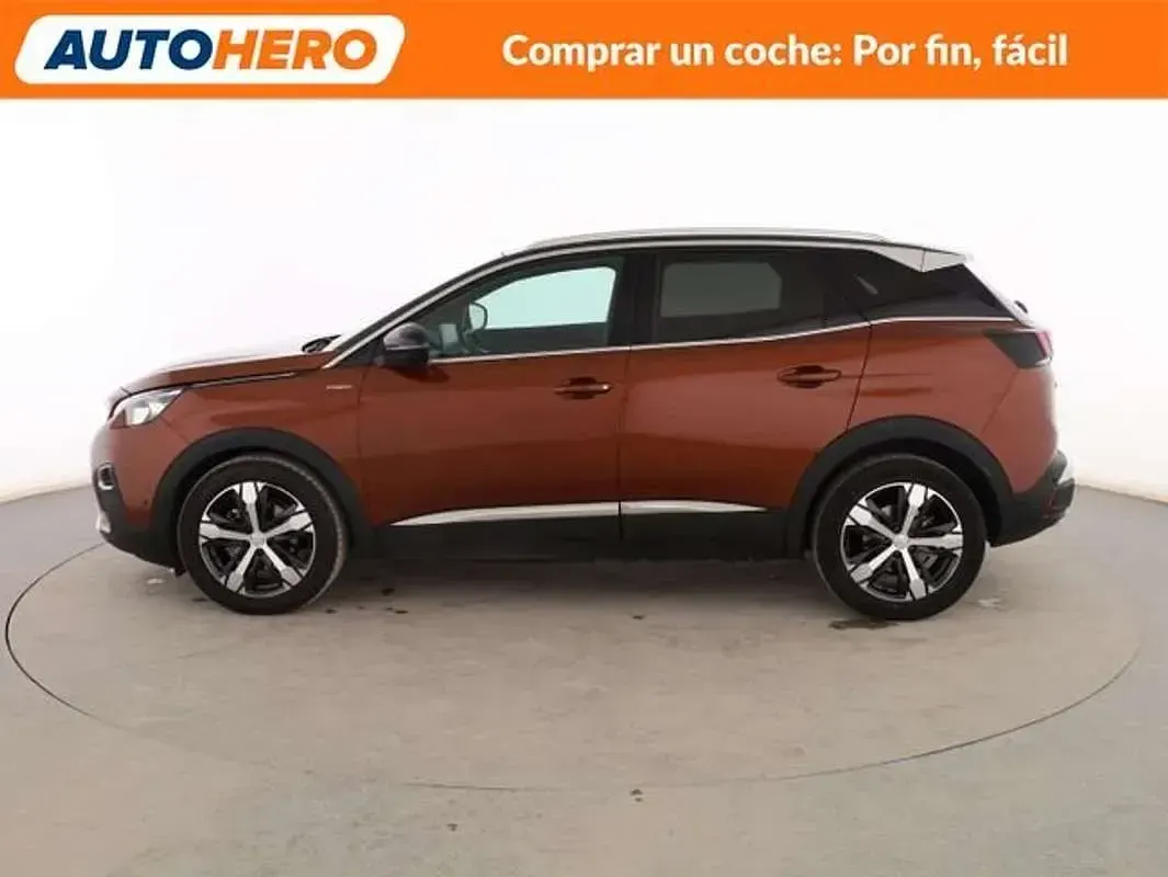 Usado Peugeot 3008 GT-line 165 CV (121 kW) 2017 Marrón SUV