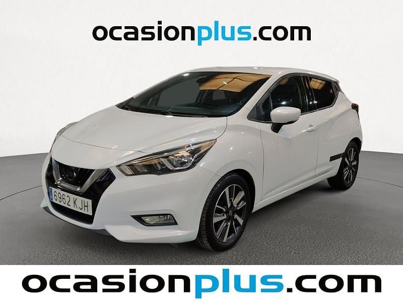 Blanco Usado 2018 Nissan Micra N-Connecta Utilitario | 11.137 € (Precio justo) - Imagen 1/4