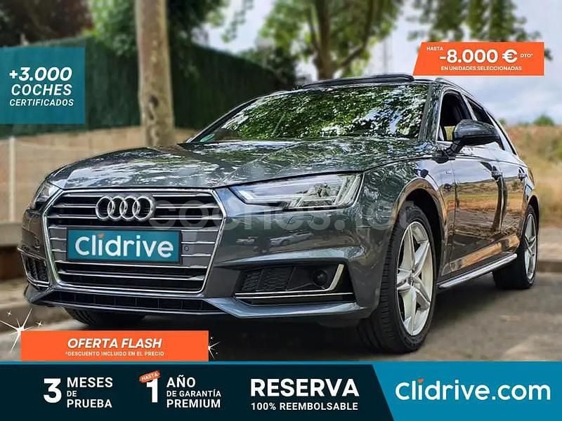 Gris / plata Usado 2016 Audi A4 Sport Berlina | 14.490 € (Buen precio) - Imagen 1/3