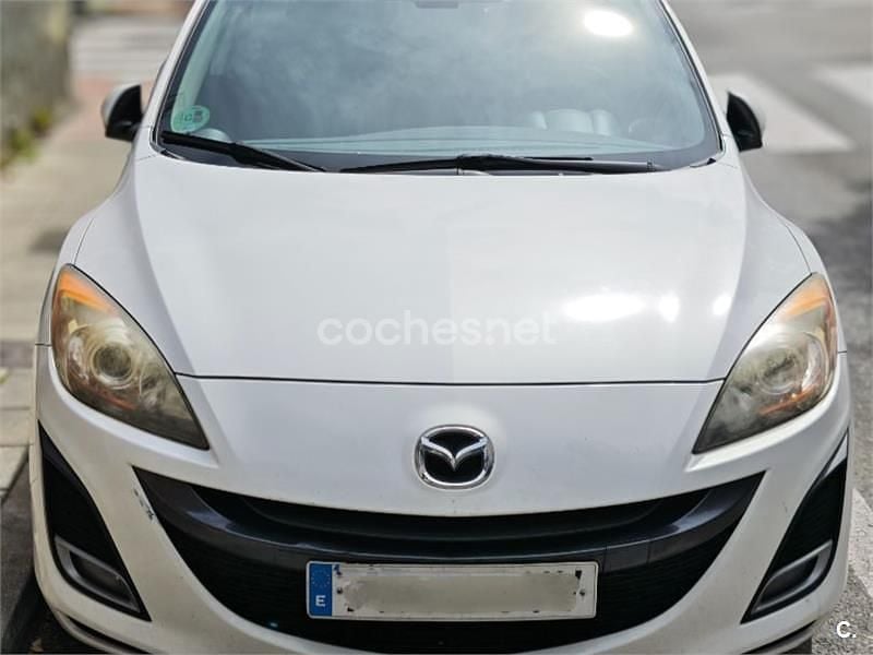 Usado Mazda 3 Sportive 151 CV (111 kW) 2010 Blanco Berlina