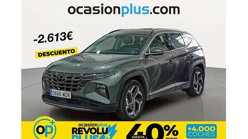 Usado Hyundai Tucson 265 CV (194 kW) 2023 Verde SUV