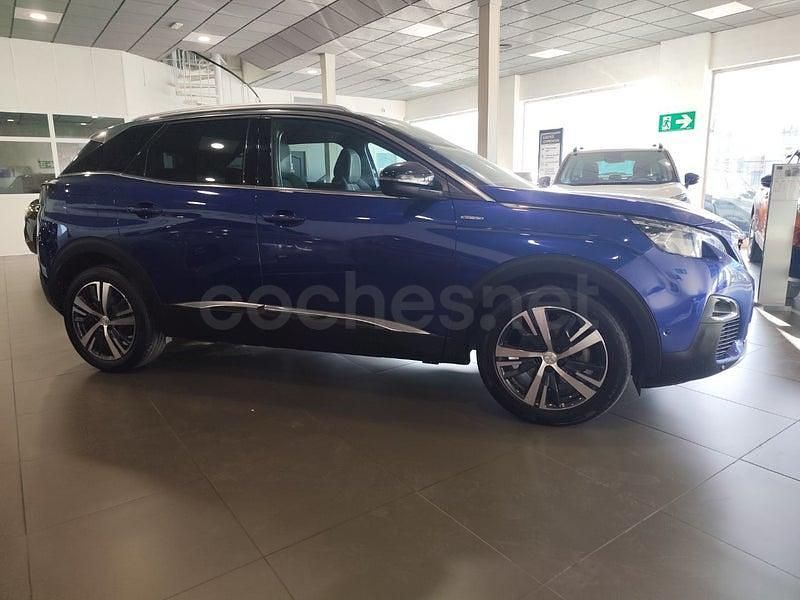 Usado Peugeot 3008 GT-line 130 CV (95 kW) 2018 Azul SUV