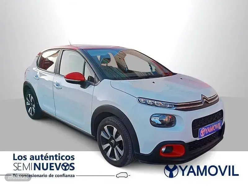 Usado Citroën C3 Feel 82 CV (60 kW) 2018 Blanco Utilitario