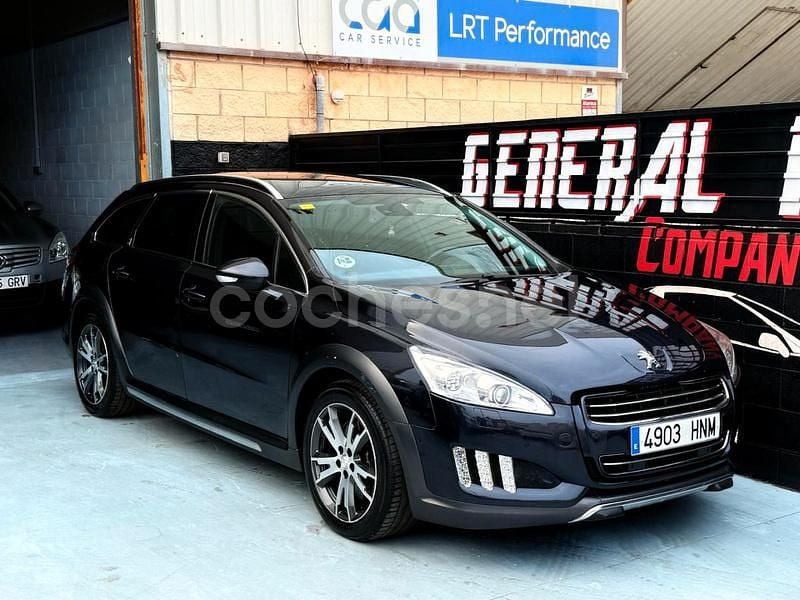 Negro Usado 2013 Peugeot 508 RXH Familiar | 8990 € (Buen precio) - Imagen 1/4