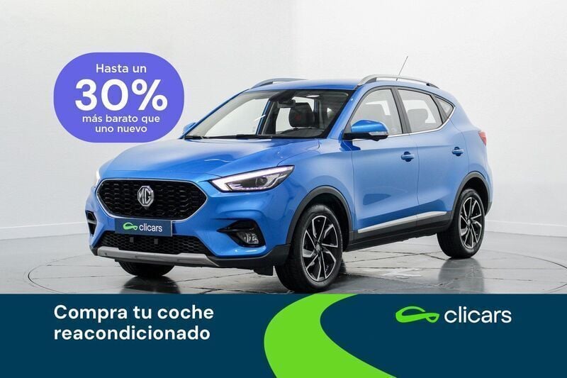Azul Usado 2022 MG ZS Luxury Berlina | 14.990 € (Precio justo) - Imagen 1/4