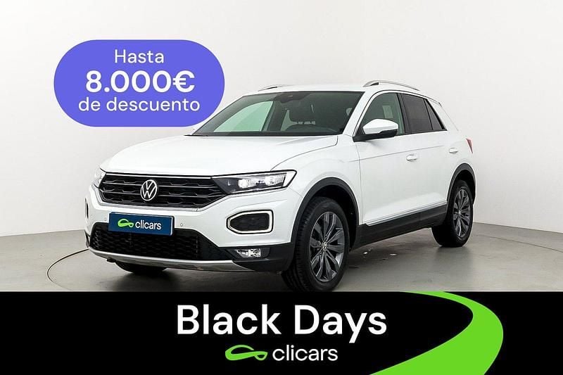 Blanco Usado 2022 VW T-Roc Sport SUV | 22.990 € (Precio justo) - Imagen 1/4