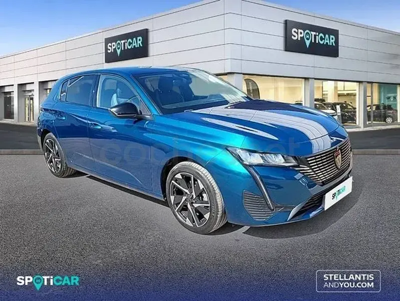Usado Peugeot 308 Allure 130 CV (95 kW) 2024 Azul Berlina
