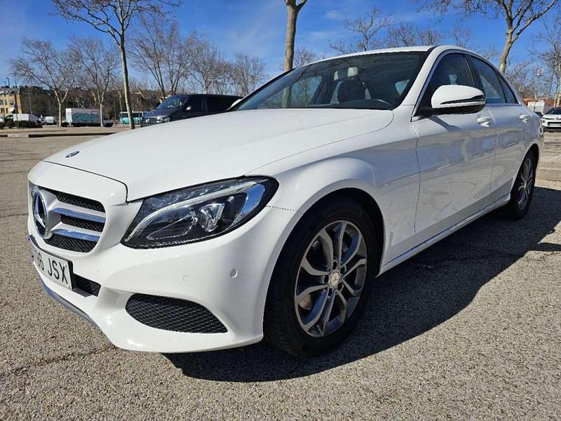 Usado Mercedes C220 170 CV (125 kW) 2016 Blanco Berlina