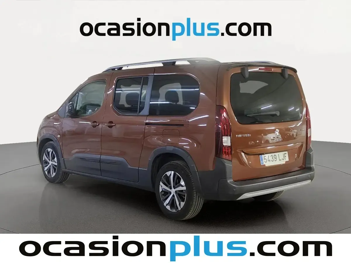 Usado Peugeot Rifter GT-line 131 CV (96 kW) 2020 Marrón Monovolumen