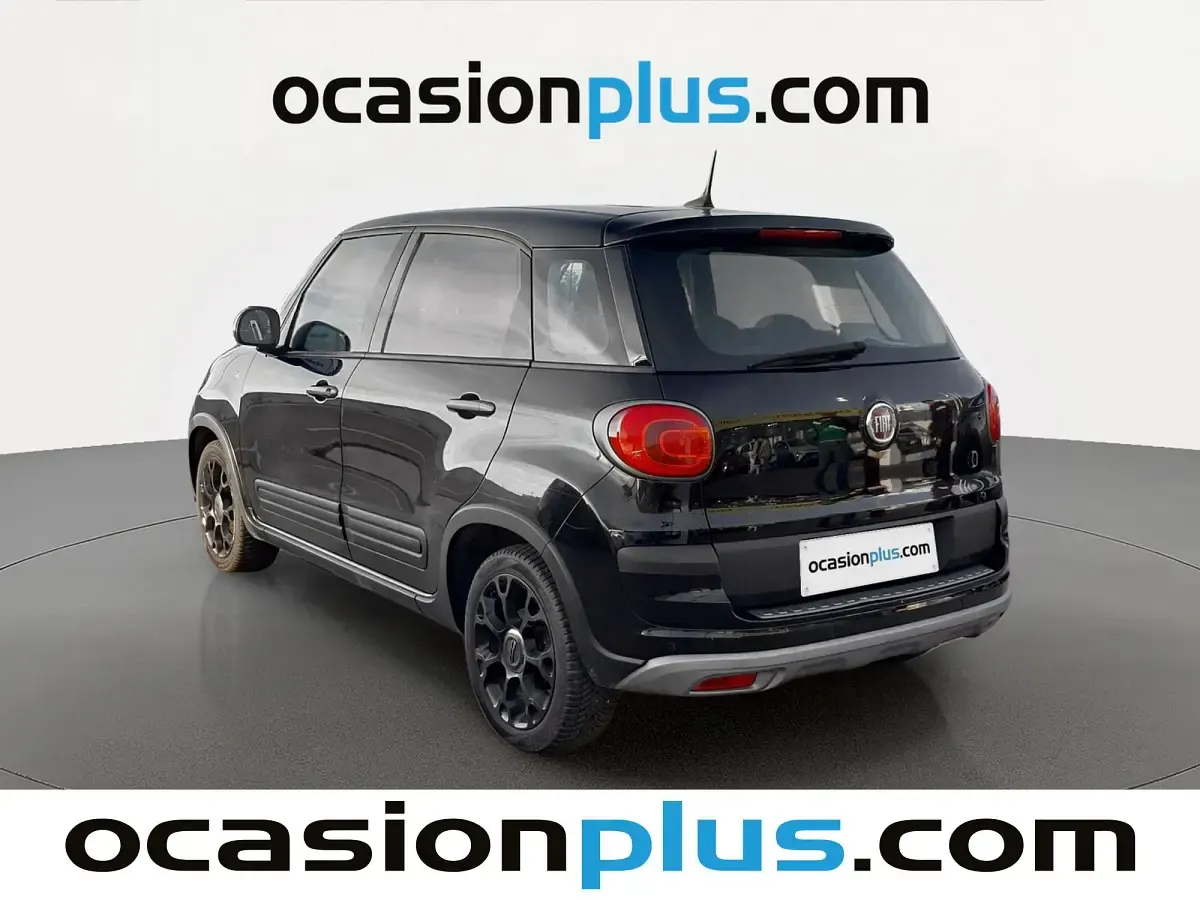 Usado Fiat 500L Cross 95 CV (69 kW) 2021 Negro Monovolumen