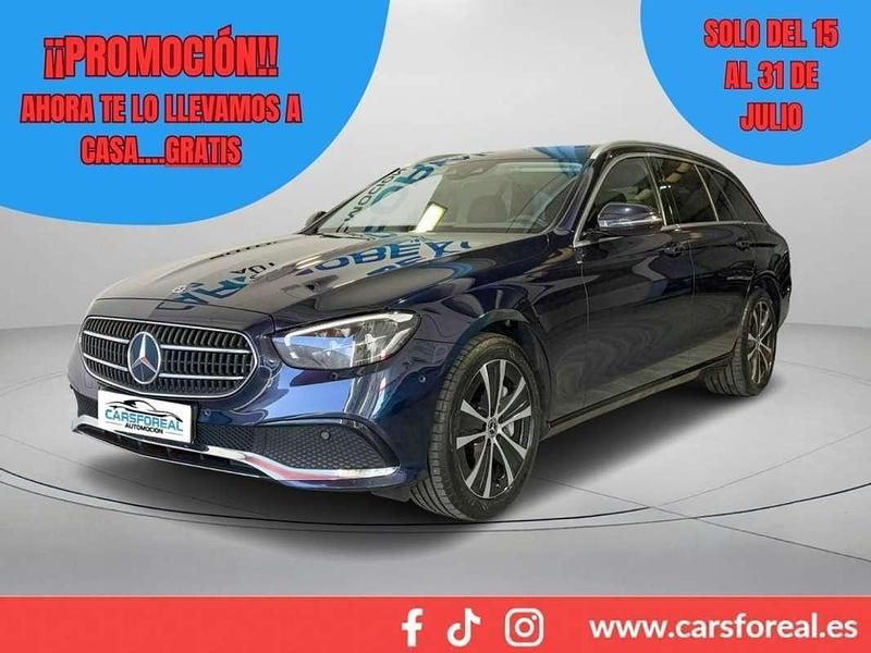 Azul Usado 2021 Mercedes E300 Familiar | 29.490 € (Precio justo) - Imagen 1/4