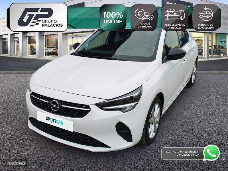 Blanco Usado 2022 Opel Corsa Elegance Berlina | 13.495 € (Precio justo) - Imagen 1/4