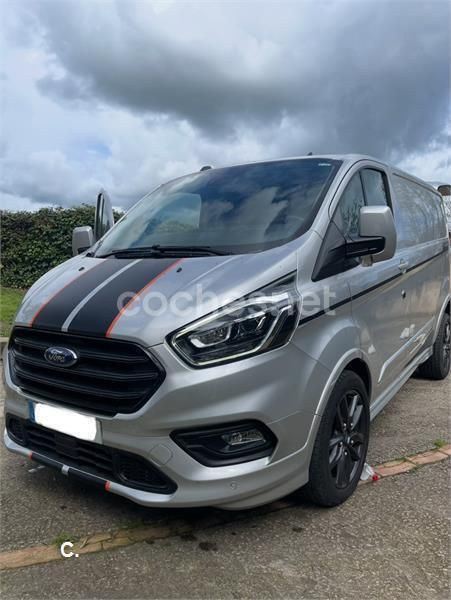 Gris / plata Usado 2021 Ford Transit Custom Nugget Monovolumen | 31.900 € (Precio justo) - Imagen 1/4