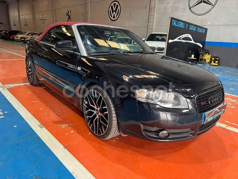 Usado Audi A4 Cabriolet 140 CV (102 kW) 2007 Negro Descapotable