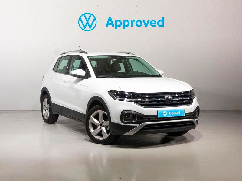 Blanco, y punto Usado 2022 VW T-Cross Sportline SUV | 23.850 € (Precio justo) - Imagen 1/4