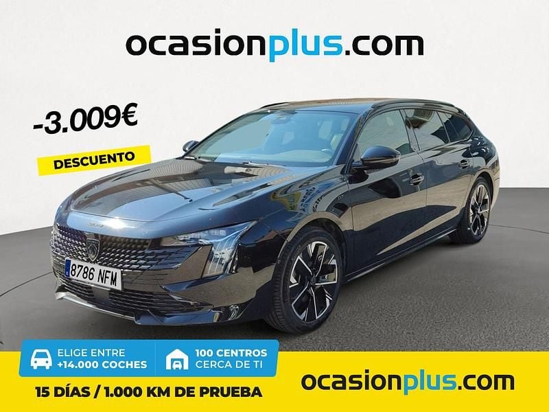 Negro Usado 2024 Peugeot 508 GT Familiar | 25.790 € (Precio justo) - Imagen 1/4